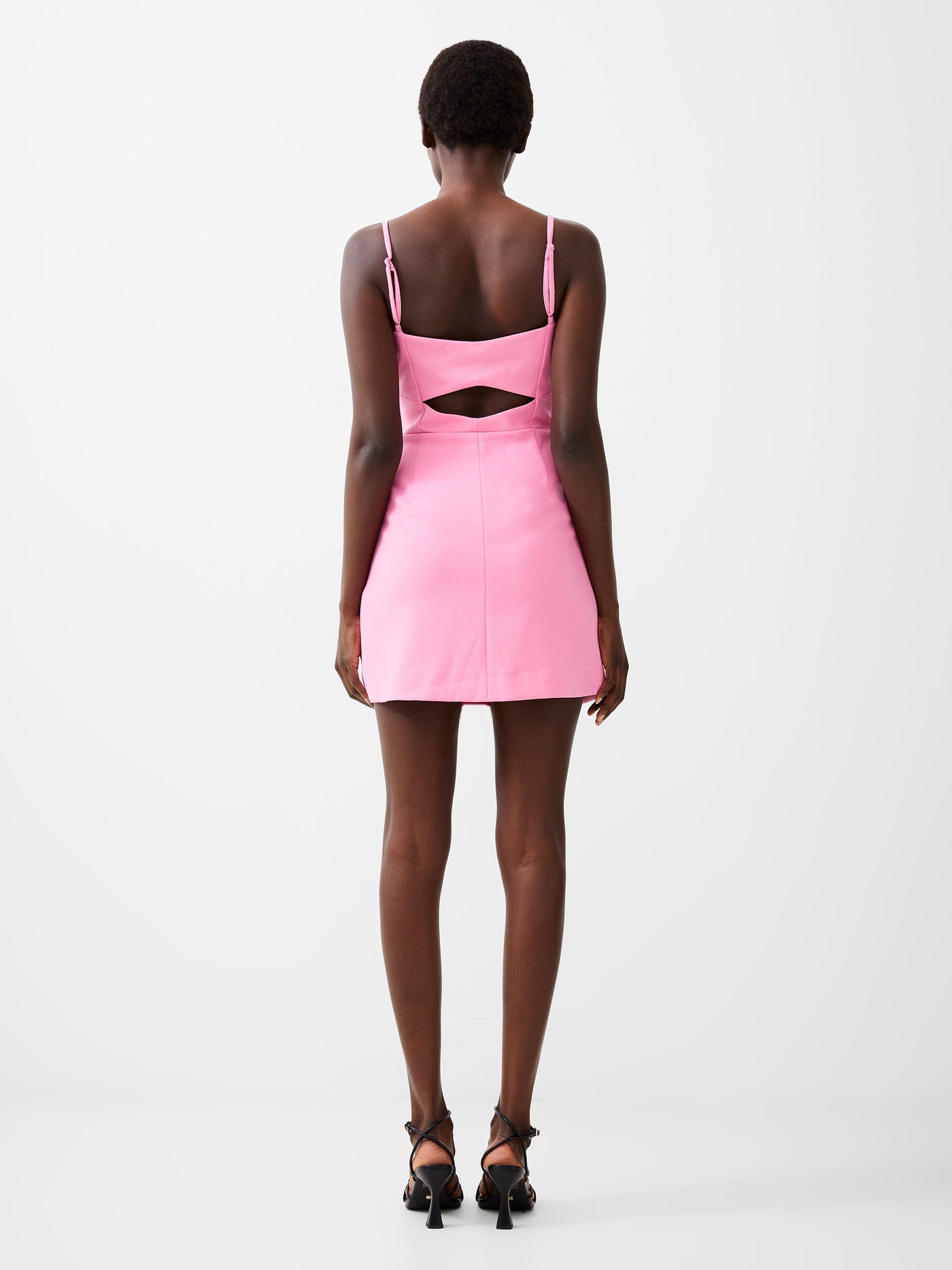 french connection pink dress French Connection Georgia Dress in Aurora Pink – THE LUCKY KNOT