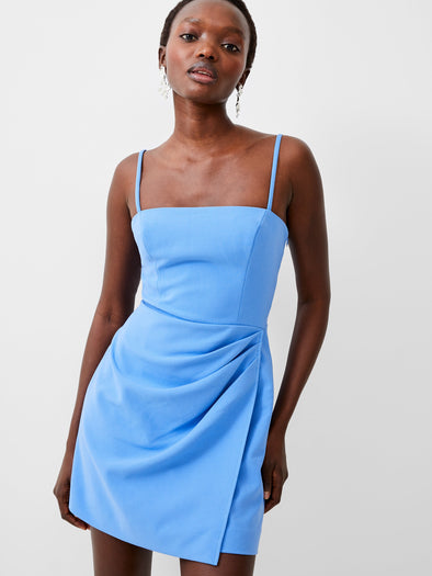 French Connection Georgia Dress - Chalk Blue