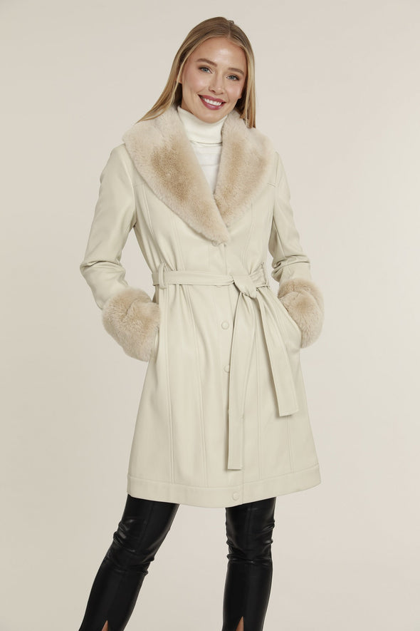 Front view of the Dolce Cabo Aspen Jacket - Beige