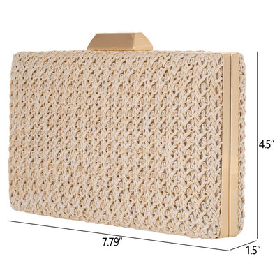 The Isla Market Bag - Ivory Straw