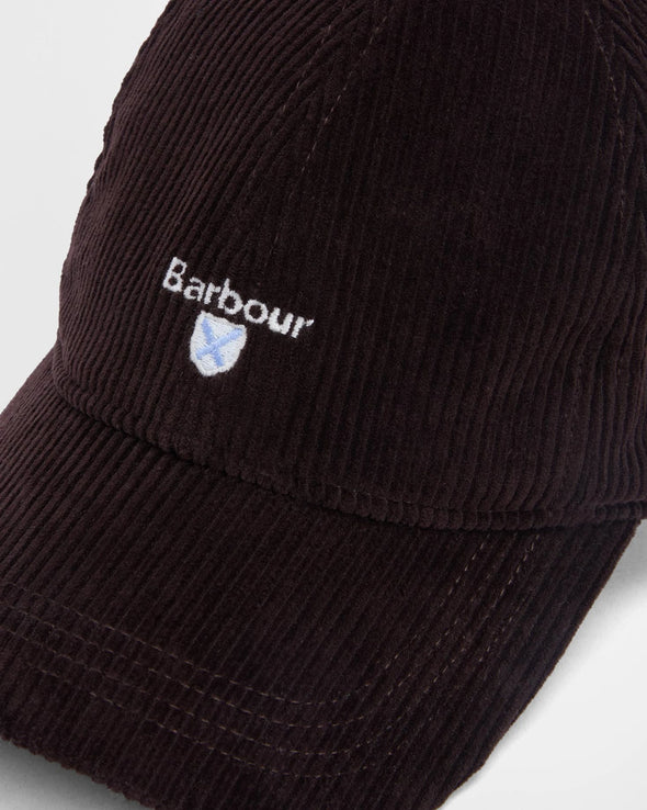 Barbour Preston Corduroy Cap - Brown