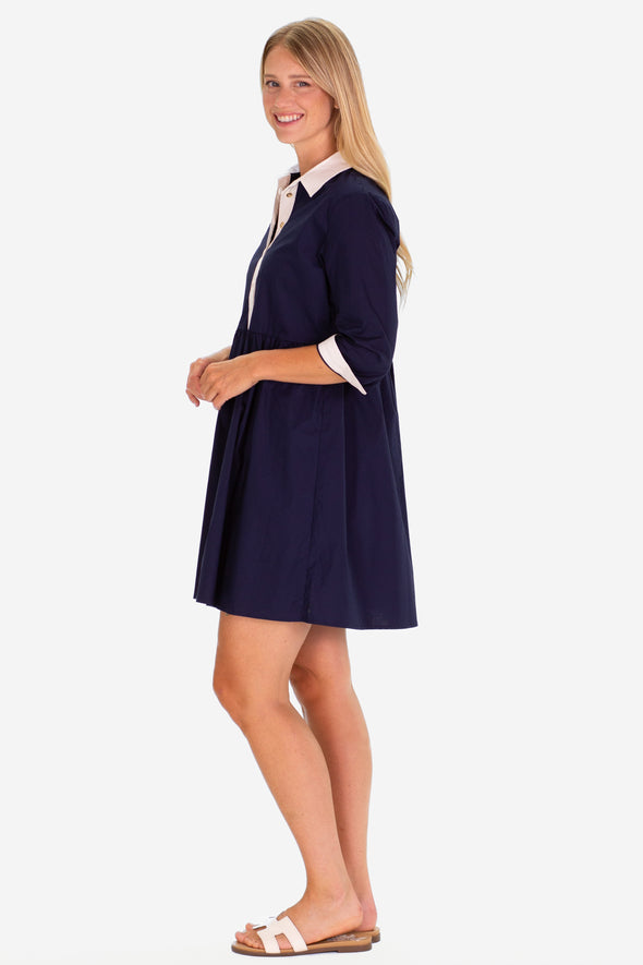 Duffield Lane Aiden Dress - Navy