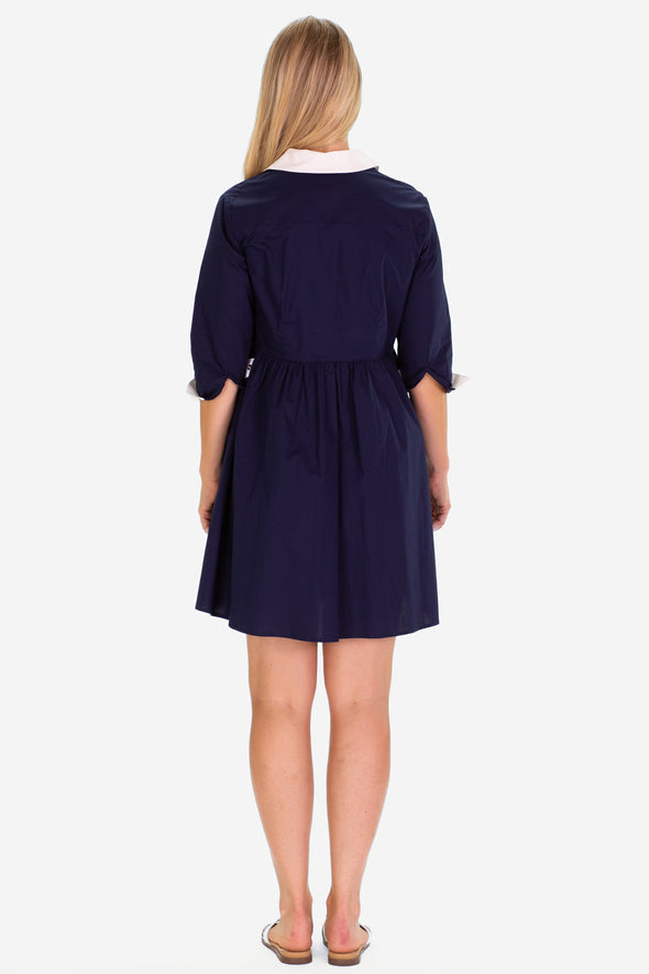 Duffield Lane Aiden Dress - Navy