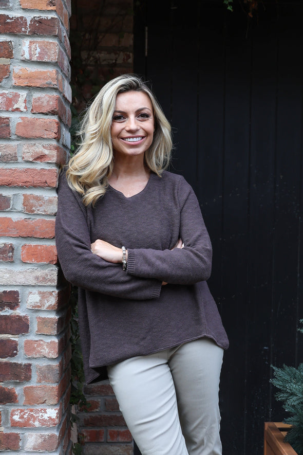 Avalin Sweater - Espresso