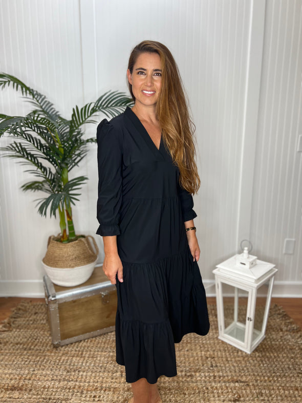 Jude Connally Maggie Dress - Black