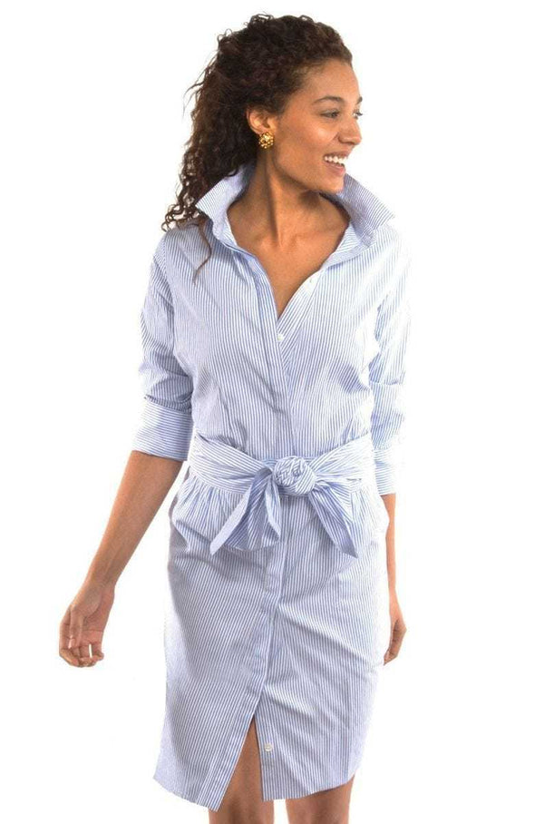 Gretchen Scott Breezy Blouson Dress - Blues