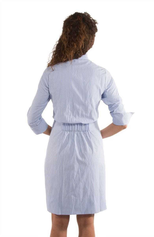 Gretchen Scott Breezy Blouson Dress - Blues