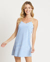 Front view of Jude Connally Bailey Dress - Everyday Stripes