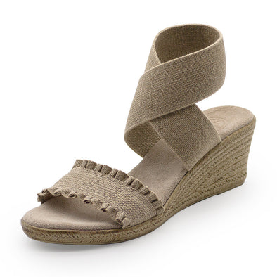Charleston Shoe Carolina - Linen Ruffle