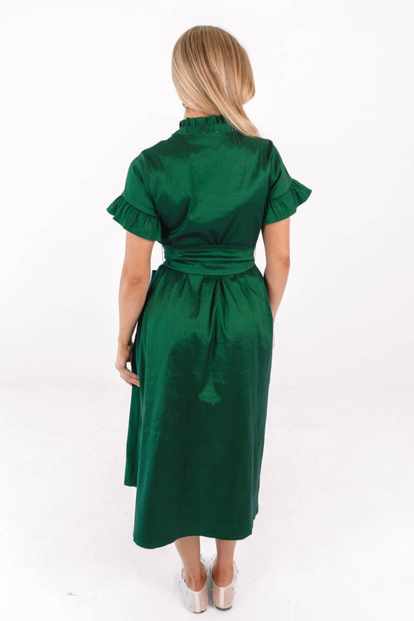 J. Marie Collins Midi Dress - Green