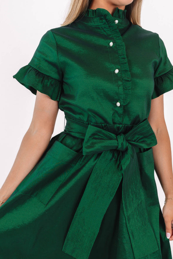 J. Marie Collins Midi Dress - Green