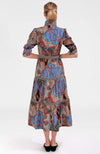 Back view of the Gretchen Scott Damsel Maxi Dress - Ditto - Black