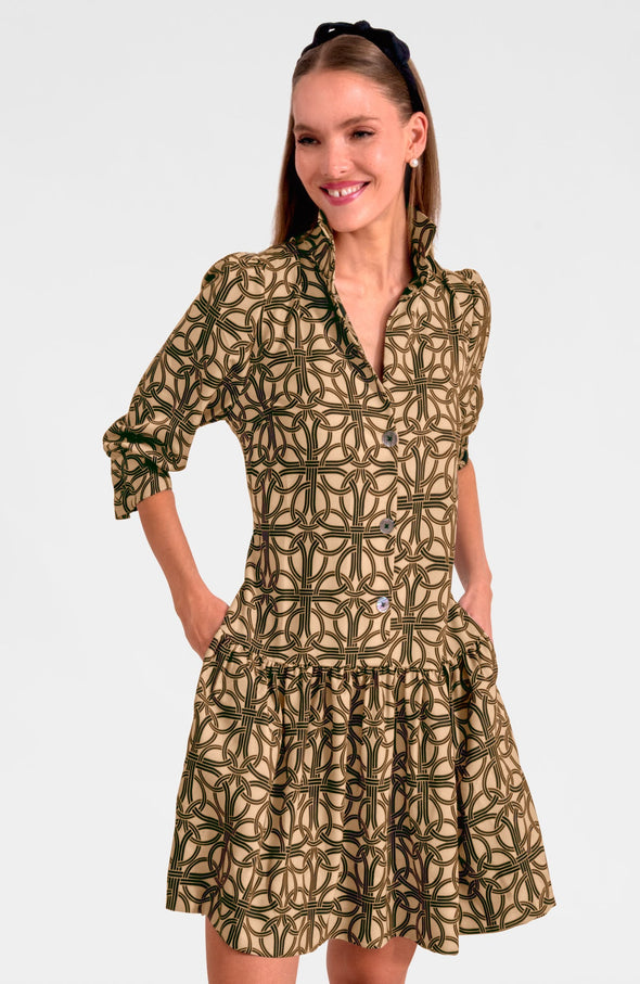 Gretchen Scott So Sweet Dress - Ring Toss - Champagne