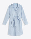 Flat view of the Draper James Isabella Shirt Dress - Oxford Shirting