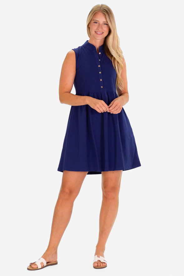 Duffield Lane Eileen Dress - Royal Navy