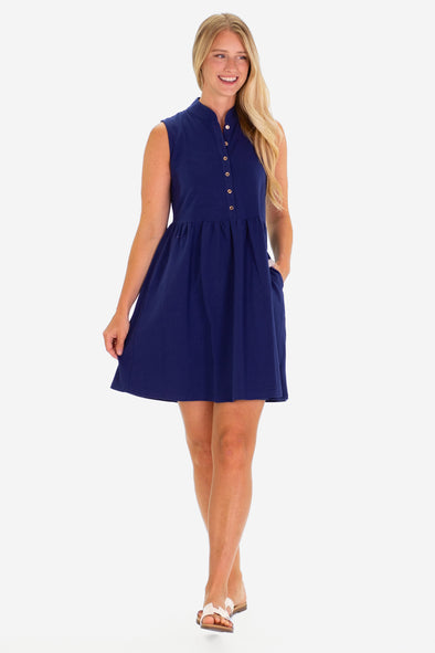 Duffield Lane Eileen Dress - Royal Navy