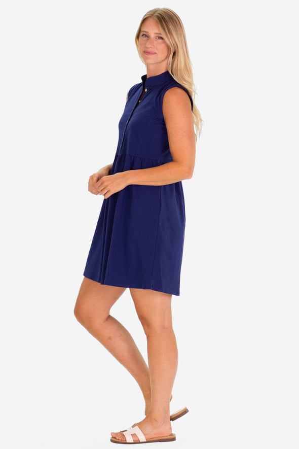 Duffield Lane Eileen Dress - Royal Navy