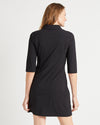 Back view of the Jude Connally Sloane Dress - Black