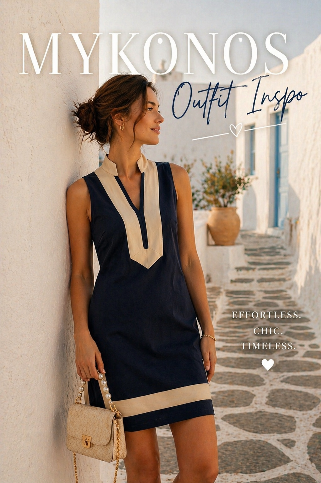 Sail To Sable x The Lucky Knot Classic Sleeveless Knit Dress - Navy/Ivory Large Sail To Sable x The Lucky Knot Classic Sleeveless Knit Dress - Navy/Ivory Large