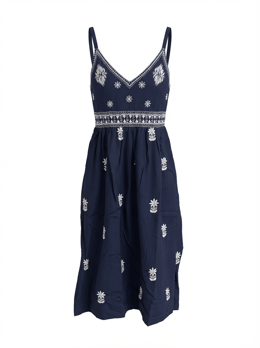 Gretchen Scott Fiesta Time Dress in Navy/White | Vacation Ready Dress THE LUCKY KNOT Gretchen Scott Fiesta Time Dress in Navy/White | Vacation Ready Dress THE LUCKY KNOT