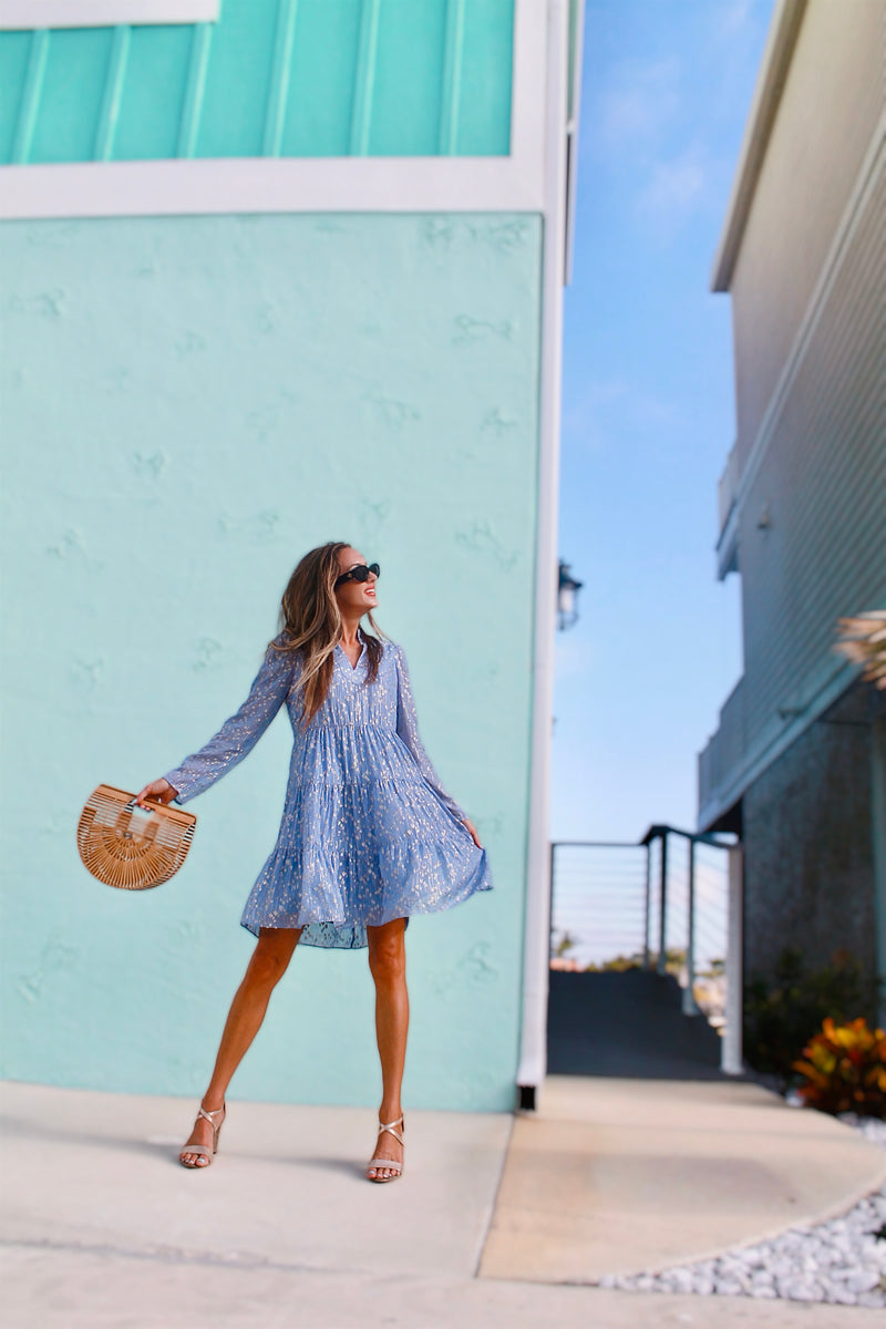 Sail To Sable x The Lucky Knot Addison Dress - Hydrangea – THE