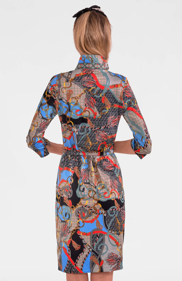 Back view of the Gretchen Scott Twist and Shout in Ditto - Black