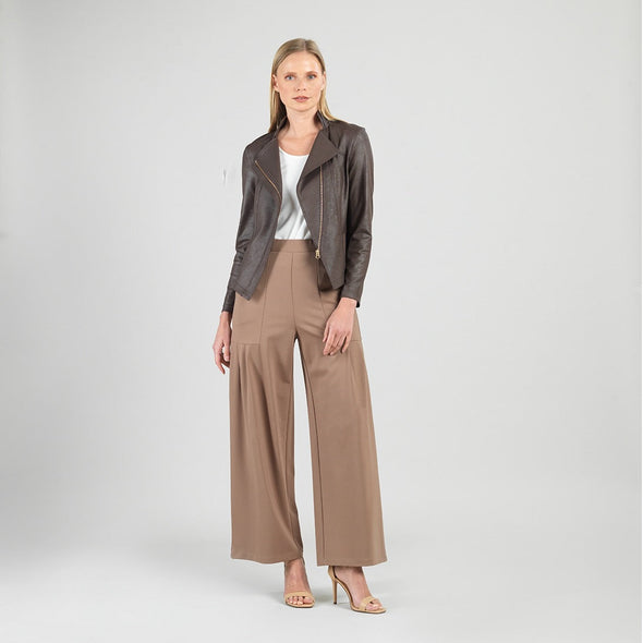Clara Sun Woo Liquid Metal Jacket - Brown