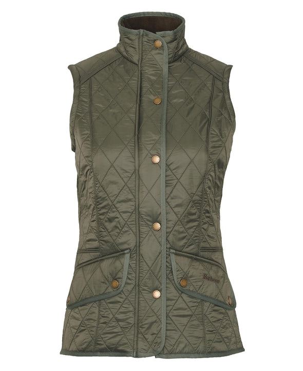 Flat lay of the Barbour Gilet Vest