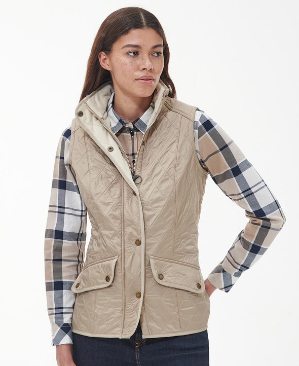 Barbour Cavalry Gilet Vest - Light Fawn