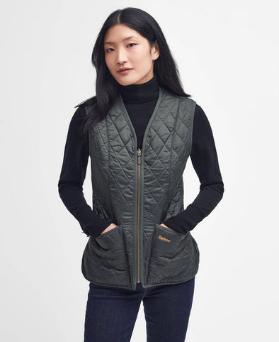 Barbour Fleece Betty Liner Vest - Dark Olive