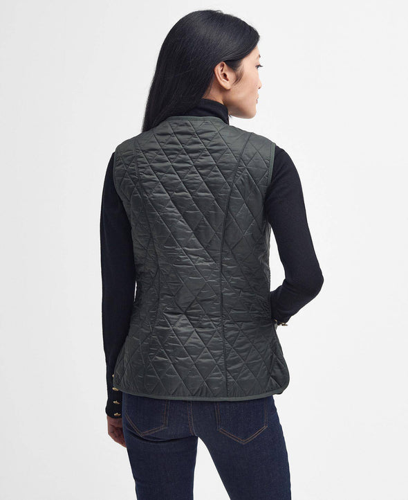 Barbour Fleece Betty Liner Vest - Dark Olive