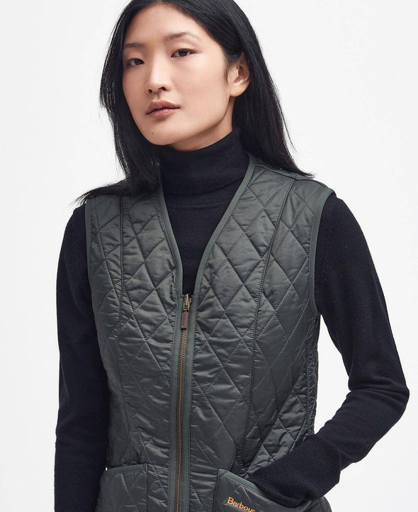 Barbour Fleece Betty Liner Vest - Dark Olive