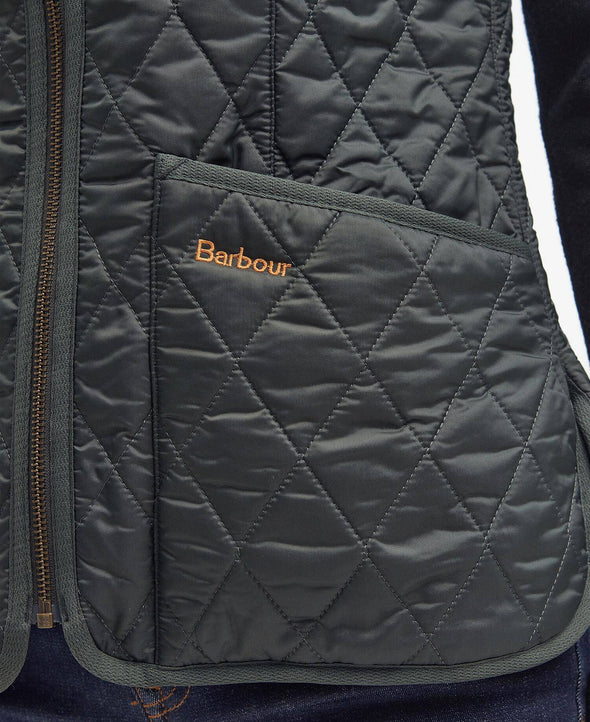 Barbour Fleece Betty Liner Vest - Dark Olive