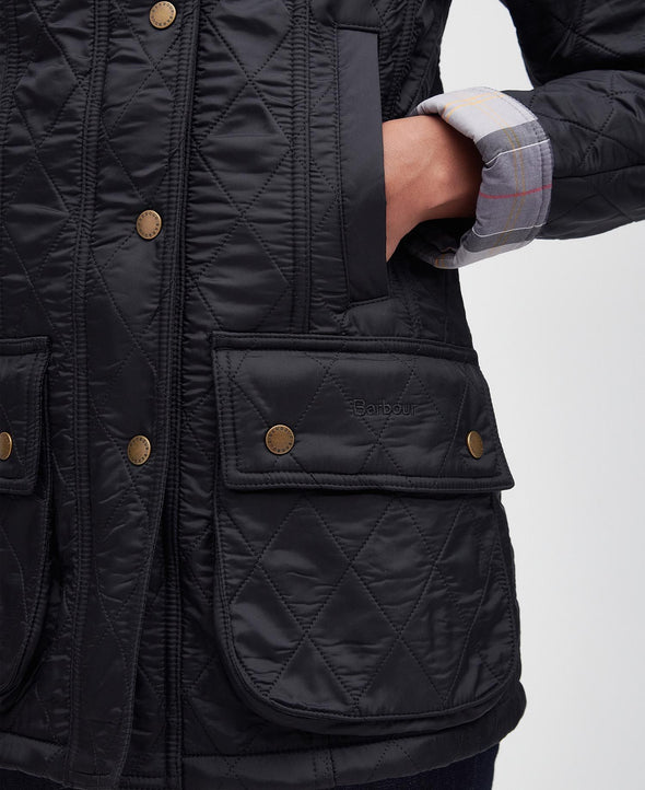 Barbour Beadnell Polarquilt Jacket - Black