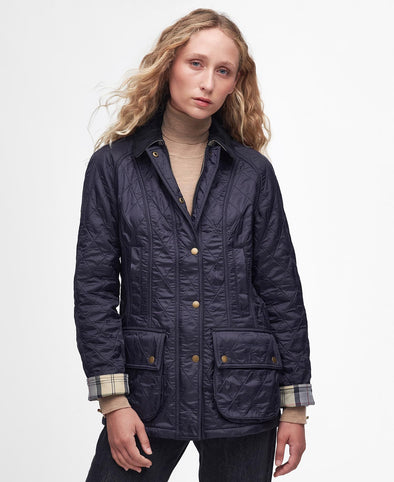 Barbour Beadnell Polarquilt Jacket - Navy