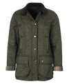Barbour Beadnell Polarquilt Jacket on white background