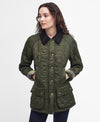 Front view of the Barbour Beadnell Polarquilt Jacket 
