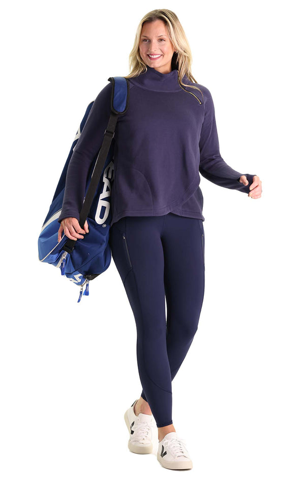 Full body view of the Duffield Lane Lexington Sweatshirt