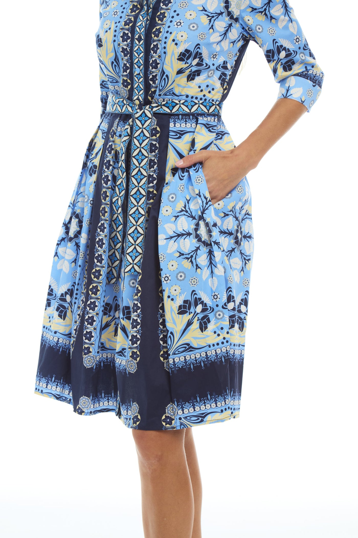 Patty Kim Kelly Dress - Navy Etro Small Patty Kim Kelly Dress - Navy Etro Small