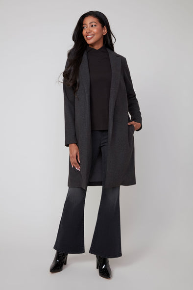 Renuar Long Jacket - Black