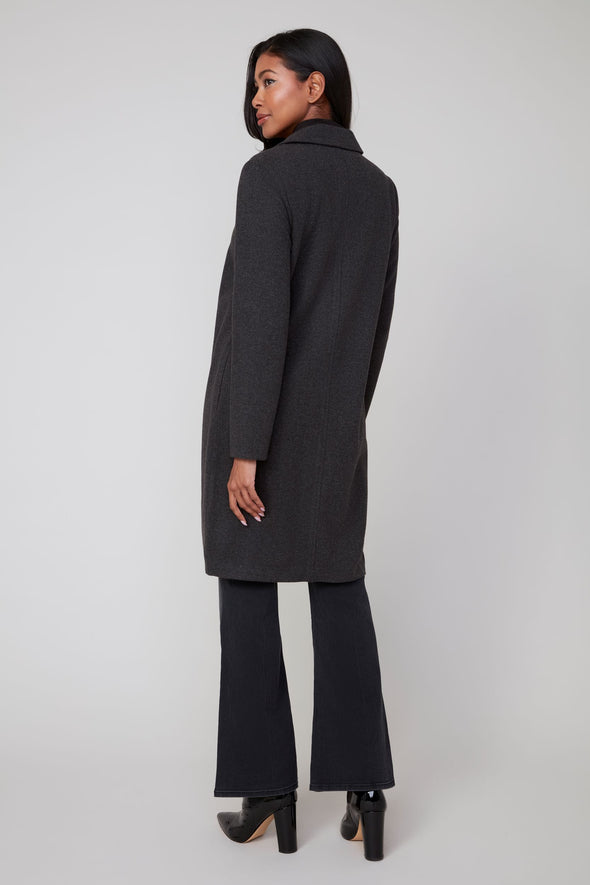 Renuar Long Jacket - Black