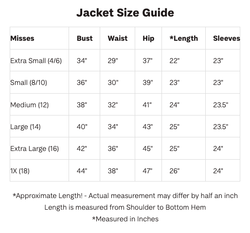 Clara Sun Woo Size Guide