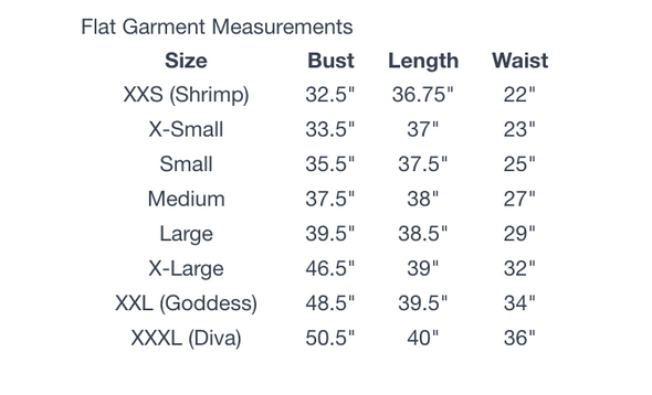 Gretchen Scott Twist & Shout Dress Size Chart