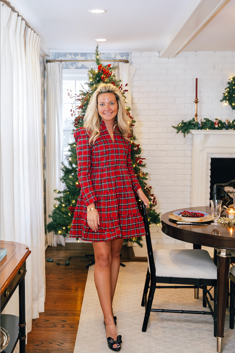 Sail to Sable Highlands Dress in Red Plaid | Holiday Dresses – THE ...