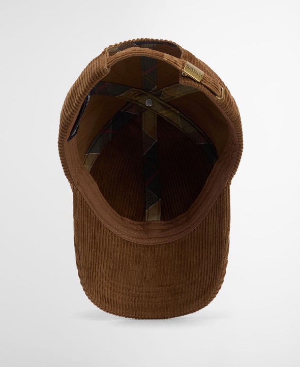 Barbour Preston Corduroy Cap - Camel