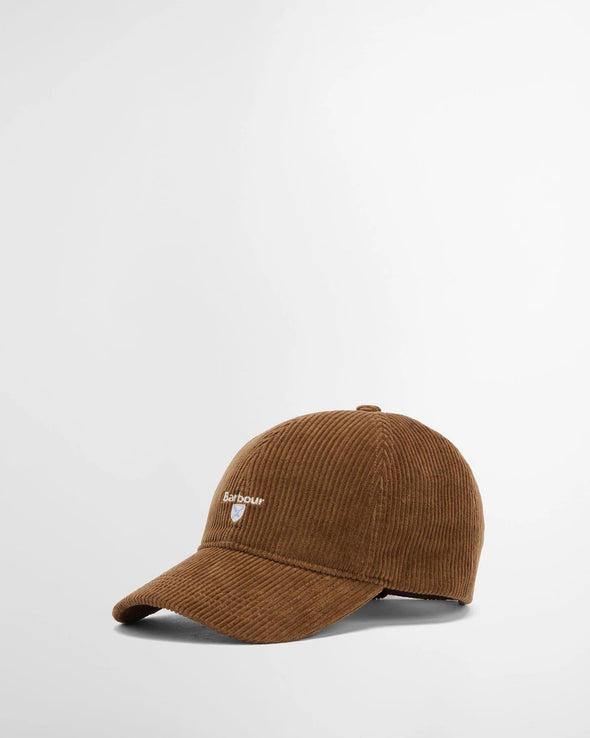 Barbour Preston Corduroy Cap - Camel