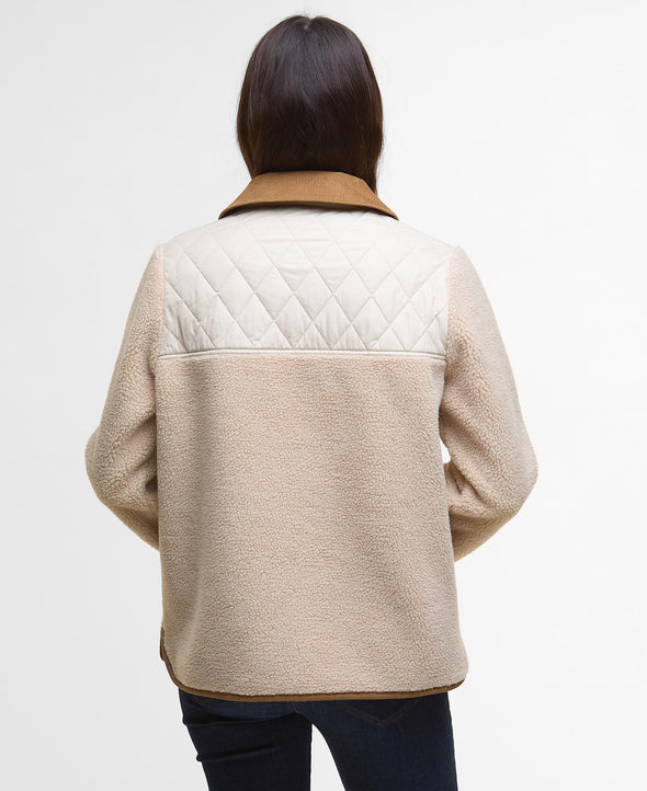 Barbour Laurel Fleece Jacket - Natural
