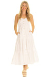 Full Body of Duffield Lane Duxbury Dress in White Eyelet