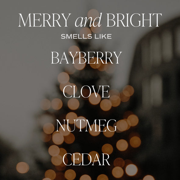 Merry And Bright Candle