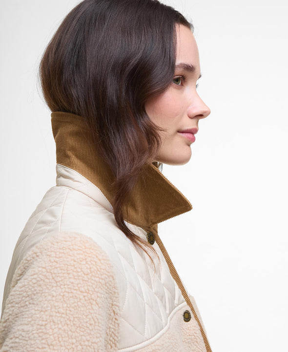 Barbour Laurel Fleece Jacket - Natural